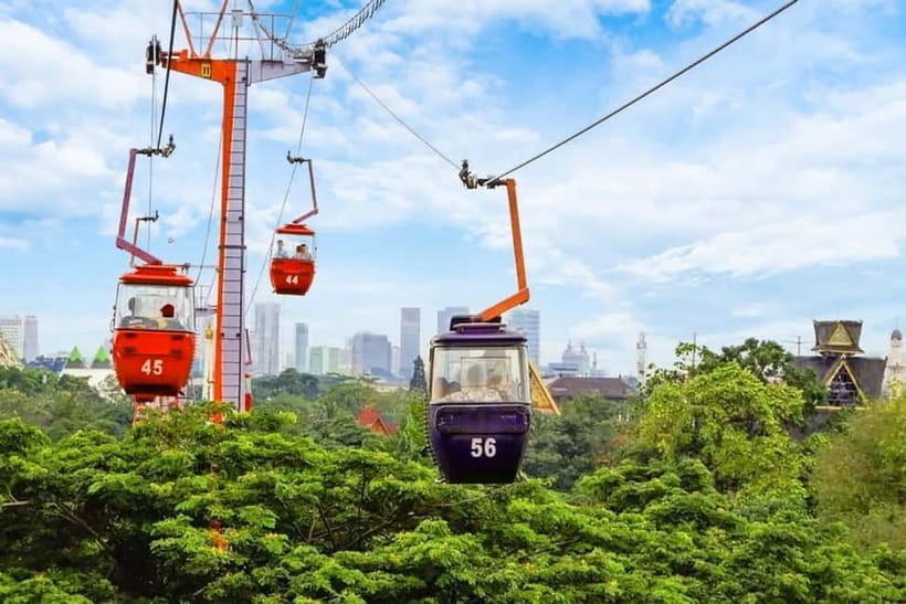 Jakarta: Cable Car Ride at Mini Indonesia Cultural Park - Choosing Among the Three Cable Car Stations