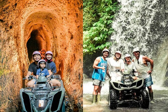 KUBER ATV UBUD - Tunnel Waterfall Rice field Jungle w Private Car - Why the tunnel makes this ATV ride different
