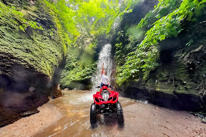 KUBER ATV UBUD - Tunnel Waterfall Rice field Jungle w Private Car - Timing tips for a better ride