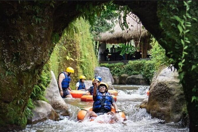 Lazy Cave River Tubing Adventure Bali - Safety briefing and shuttle to the river