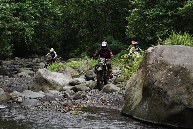Lombok Off Road Dirt Biking and Enduro Trails Adventure - Starting in Pringgarata with the right equipment