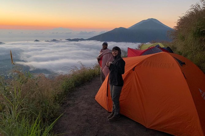 Mount Batur Camping Tour with Sunset and Sunrise Experience - Sunset from the western side of the summit