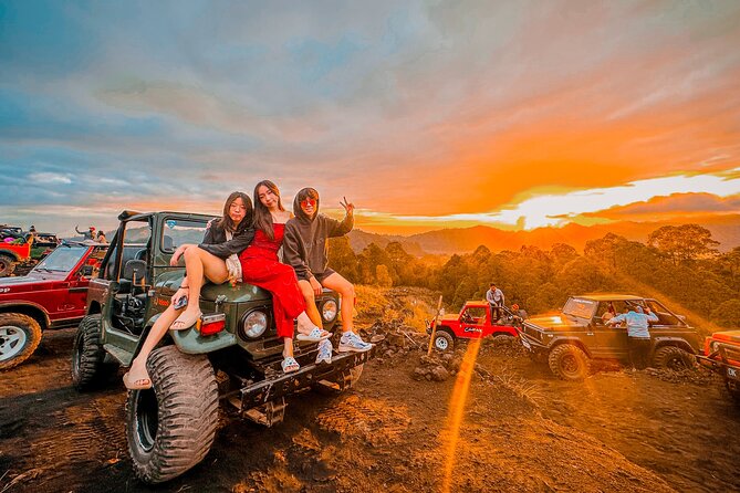 Mount Batur Jeep Sunrise Tour - Kintamani’s Black Lava fields after sunrise