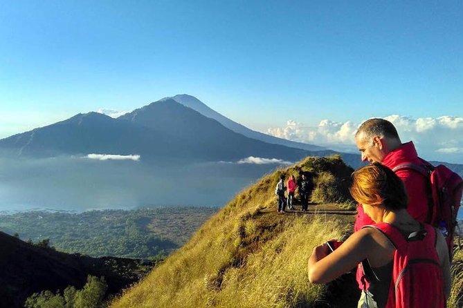 Mount Batur Sunrise Hike and Hidden Waterfall - Breakfast at the summit while the sky changes