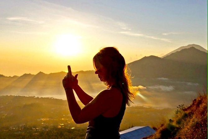 Mount Batur Sunrise Hike with Breakfast - Walking around the summit after the sun comes up