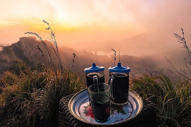 Mount Batur Sunrise Trekking and Rice Terrace Adventure - Reaching the crater rim before sunrise