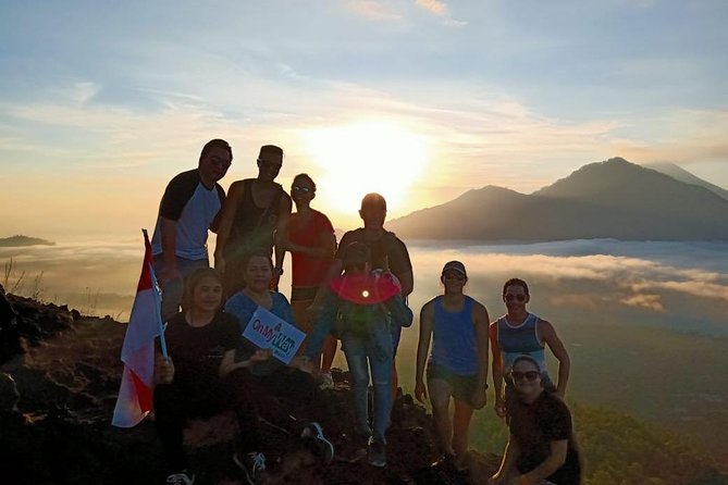 Mount Batur Sunrise Trekking Tour - Uluwatu area - Reaching the summit at 6:15 AM