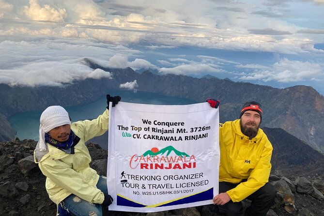 MOUNT RINJANI CLIMB 2DAYS to Crater rim - What the $195 price includes