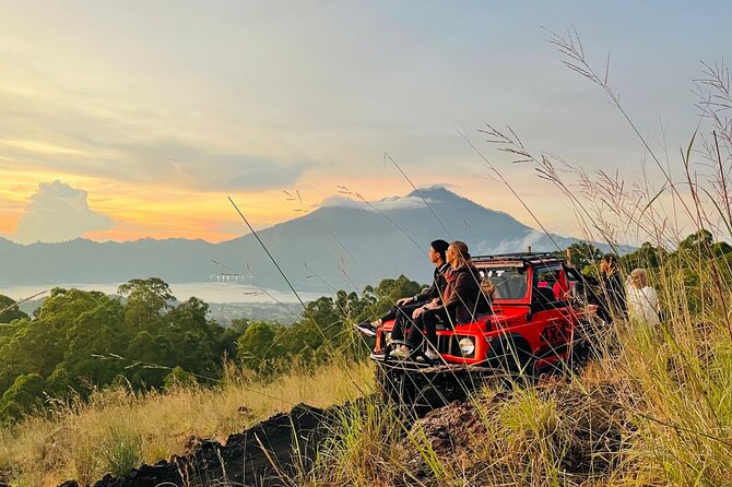 Mt Batur Sunrise Jeep With Breakfast - All Inclusive - A closer look at the crater and lava route