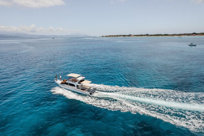 Nusa Penida Full Day Tour by Riki J Yacht 13 meters - Searching for manta rays at the final stop
