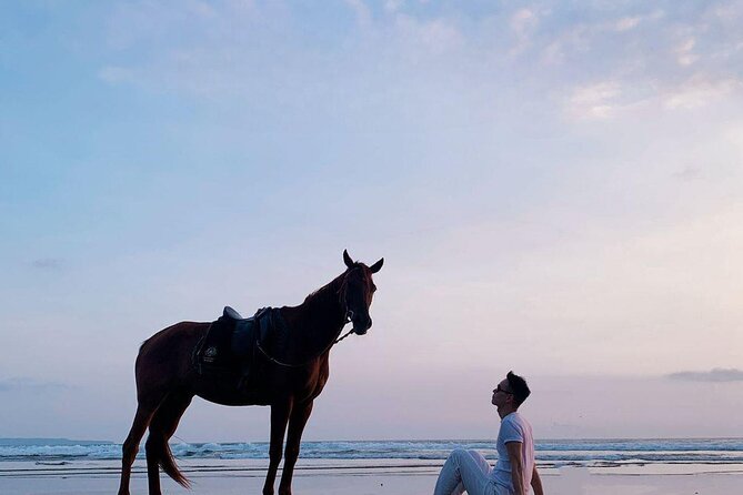 Private Bali Horse Riding In Seminyak Beach - Riding toward Pantai Double Six