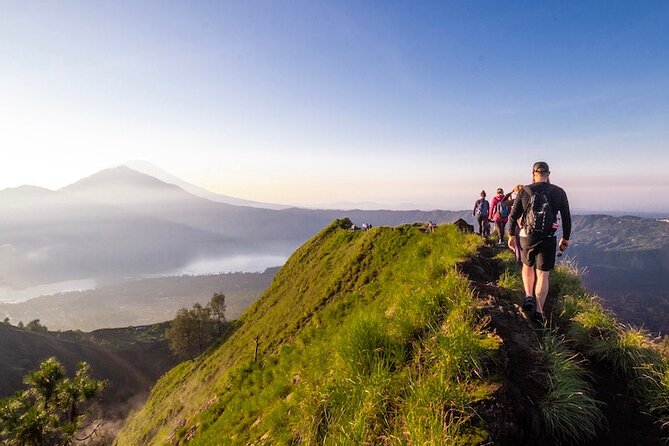 Private Mount Batur Sunrise Trekking Tour - Sunrise above Lake Batur and the caldera
