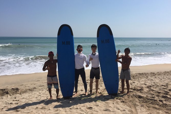 Private surf lesson - Kuta Beach provides a straightforward first surf setting