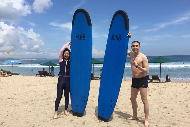 Private surf lesson - Pickup makes the beach day easier