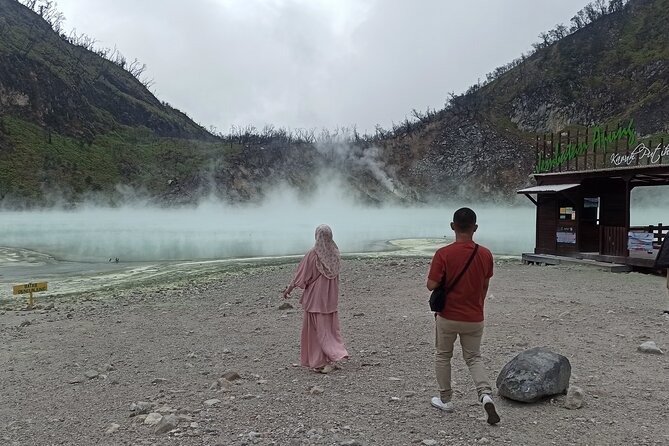 Private Tour to Bandung Volcano Hot Springs and Mud bathing - Rengganis Crater and the mud-bathing stop