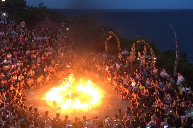 Private Tour Uluwatu Temple and Kecak Sunset Dance - Melasti Beach adds cliffs and clear water