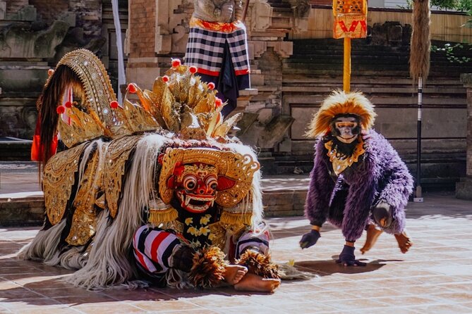 Private Ubud Day Tour Waterfalls Sacred Monkeys and Rice Fields - Watching artisans work in Mas
