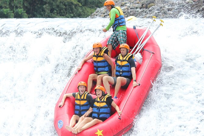 Rafting Adventure 18 km and Balinese Village Life Tour with Lunch - What the 18 kilometer Telaga Waja rafting trip feels like