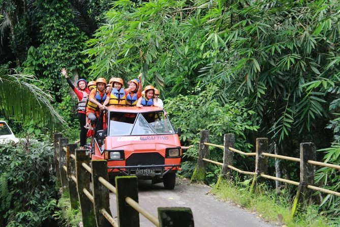 Rafting at Jangkok River Lombok - Hotel pickup makes the morning easier