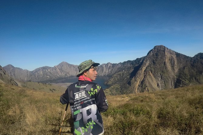 Rinjani Trekking 1 day Trek To the rim via senaru 2,642m - Reaching the crater rim at sunrise