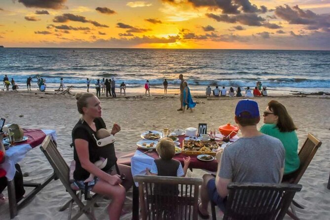 Romantic Seafood Dinner at Jimbaran - Sunset seafood at Jimbaran Beach
