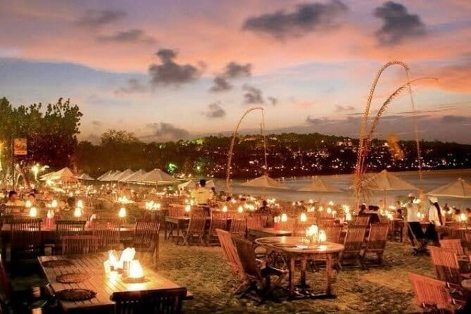 Romantic Seafood Dinner at Jimbaran Beach Bali include Sunset - Pickup needs careful checking