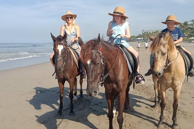 Seminyak Beach Bali Horse Riding - The private format and guide service