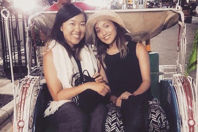 Small-Group Walking and Food Tour by Night in Yogyakarta - The becak rides between local stops