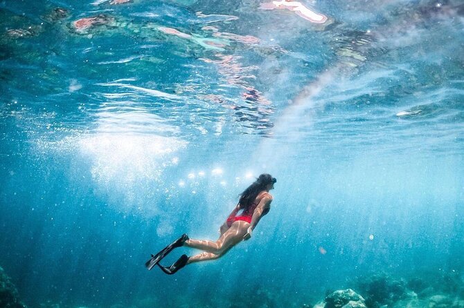 Snorkeling At Blue lagoon And Hidden waterfall - Silver jewelry and wood carving stops