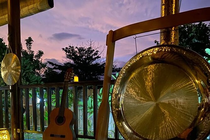 Sound Bath Healing Journey on the Island of Nusa Lembongan - What Happens During the One-Hour Session