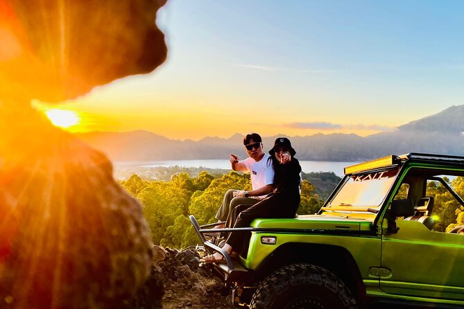 Sunrise Jeep With Natural Hot Spring Tour Packages - Mount Batur by jeep before sunrise