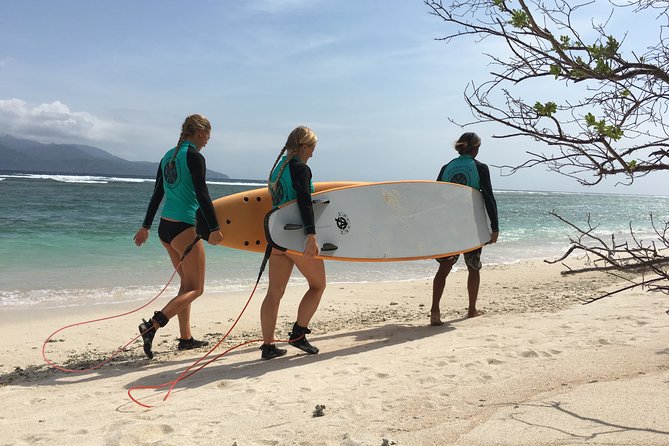 Surf Lesson Gili Trawangan - What the $55 price really covers