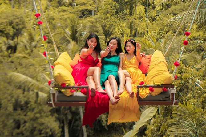 Swing Heaven Bali Package - Arriving near the Ayung River