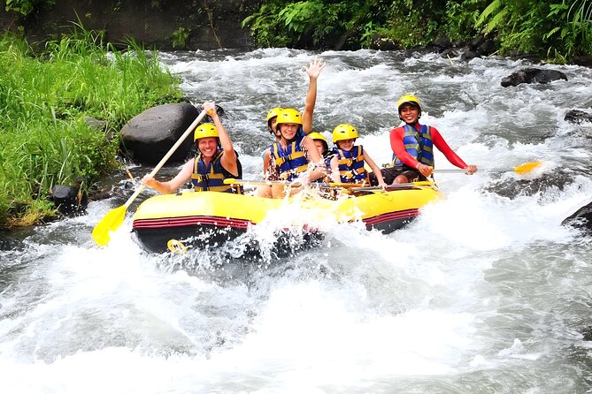 Telaga Waja White Water Rafting - With No Step or Stair : Bali Best Adventures - Three hours of rapids, waterfalls, and river scenery