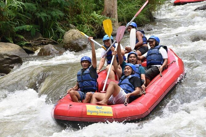 The Best Ayung River Rafting Adventure in Ubud - What the river section feels like