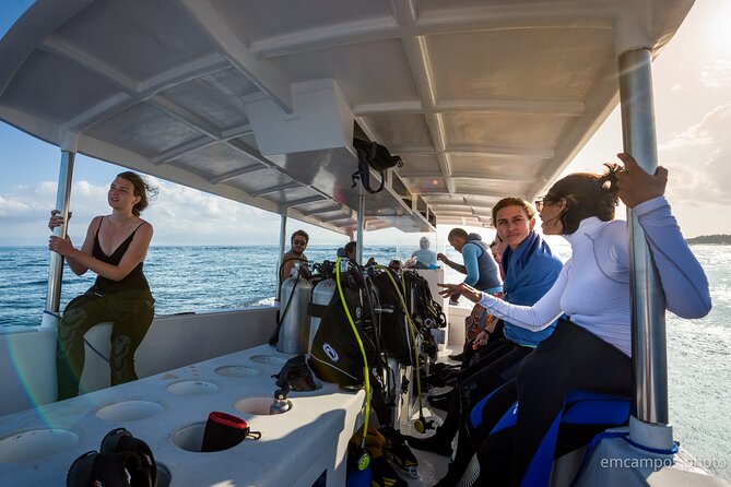 Two fun dives morning trip (Certified Divers only) - Equipment, food, and time on the boat