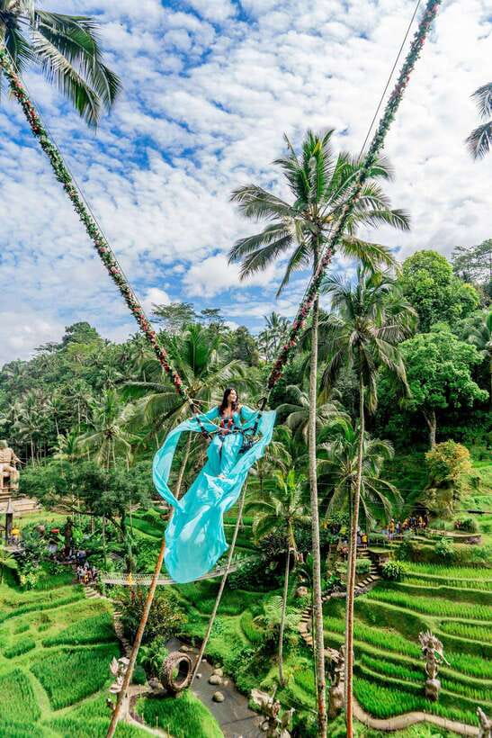 Ubud: Alas Harum Day-Pass, Swing, Sky Bike & Flying Fox - Starting at the Rice Terraces and Coffee Tour