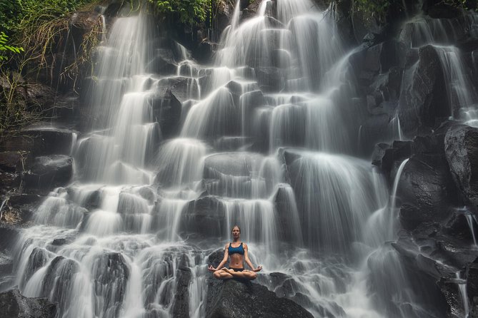Ubud and Tanah Lot Temple Small Group Sunset Tour - Kanto Lampo Waterfall gives you a wet break