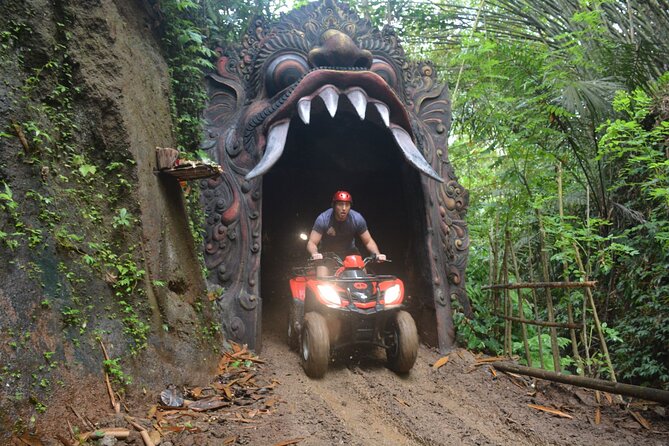 Ubud ATV Quad Bike through river, Jungle, waterfall & rice fields - What the Ubud ATV route is really about