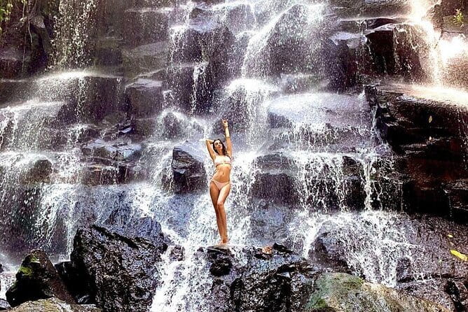 Ubud ATV Quad Bike, Waterfall with Rafting-Snorkeling Optional - Kanto Lampo Waterfall is the visual highlight