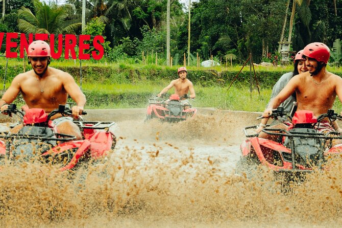 Ubud ATV Ride through River Jungle Rice Fields Puddles - What this Ubud ATV ride is really like