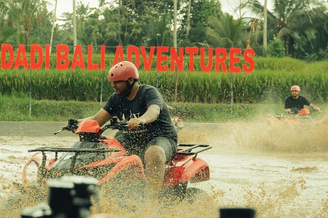 Ubud ATV Ride through River Jungle Rice Fields Puddles - Safety briefing and choosing your ATV