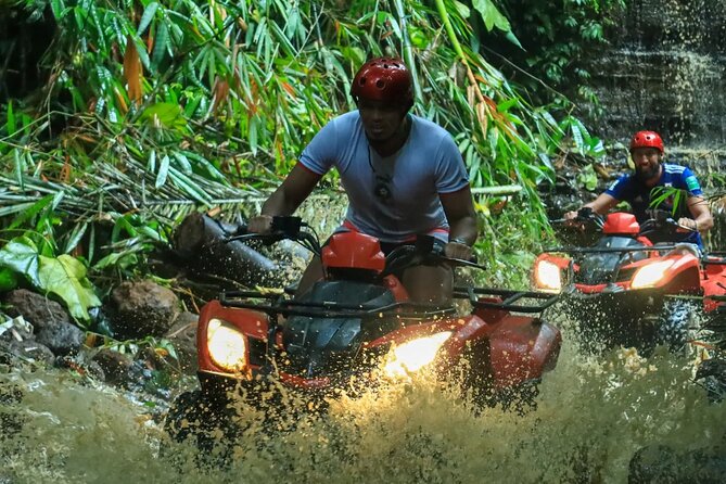 Ubud ATV Ride through River Jungle Rice Fields Puddles - Lunch, showers, and the practical details