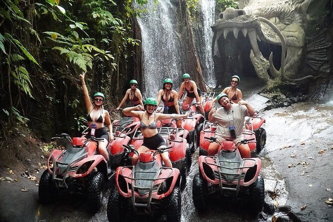 Ubud ATV Ride with Waterfall, Dragon Cave & Lunch – 2 Hours - Mud tracks and the Donut Mud challenge