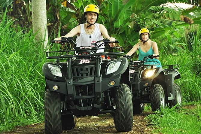 Ubud ATV Ride with Waterfall, Dragon Cave & Lunch – 2 Hours - Single or tandem quad bike?