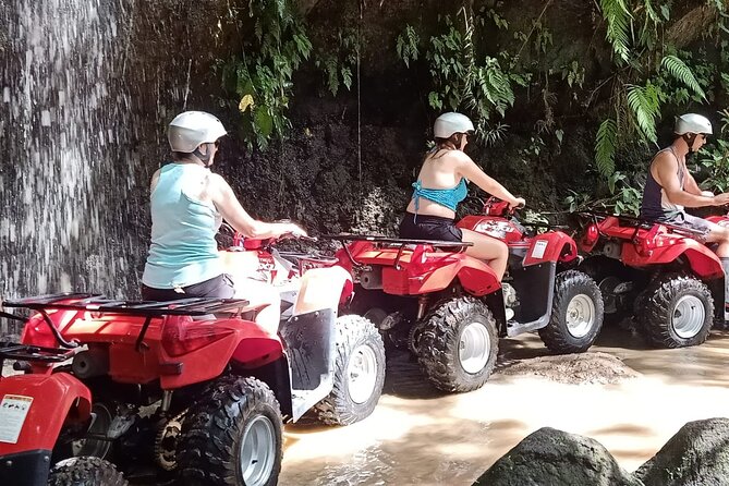 Ubud Countryside Sightseeing Tour by ATV Ride - Riding from Jalan Raya Kengetan into rural Ubud