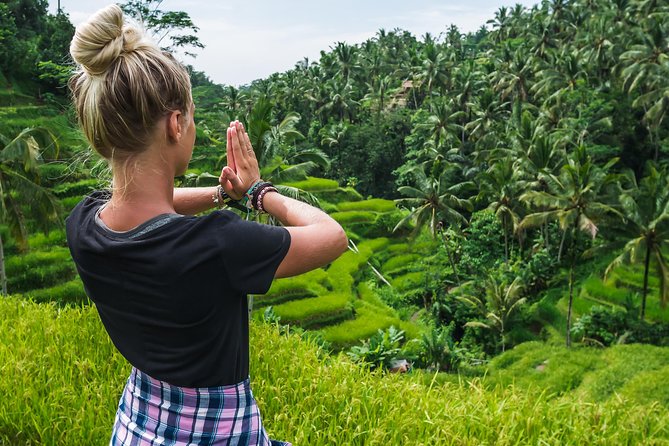 Ubud Volcano Lake and Natural Hot Spring Tour - Mount Batur views over lunch
