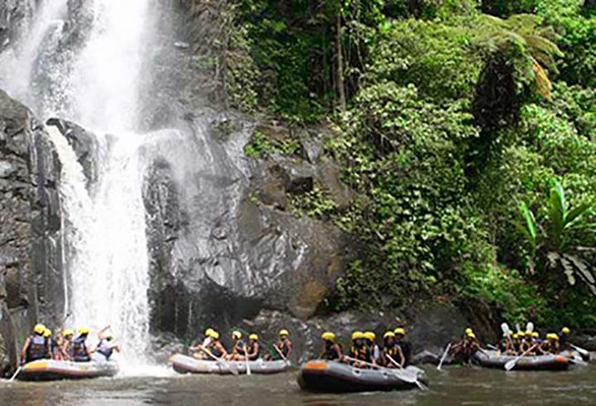 Ubud White Water Rafting on the Ayung River with Pickup & Lunch - Reaching the river means a 70-step walk