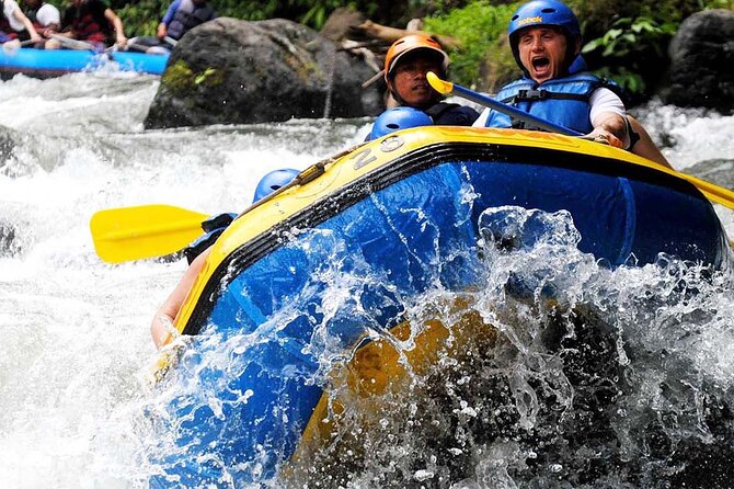 Ubud White Water Rafting with Waterfall and Lunch - Two hours among cliffs, waterfalls, and small rapids