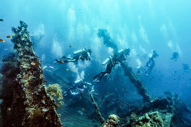 USS Liberty Shipwreck Scuba Diving at Tulamben Bali - Lunch, rest, and a second look underwater